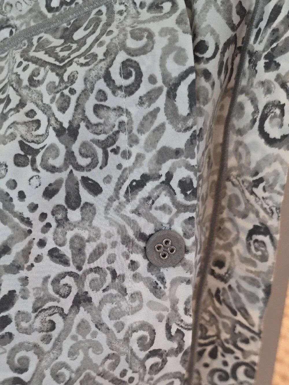 IKEA ÄNGSKLOCKA White Gray Cotton King Pillow Shams